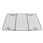 Cooling Rack Iron Bread Cookie Cake Cooling Net Oven Accessories for Dessert Coffee Shop Bakery Black
