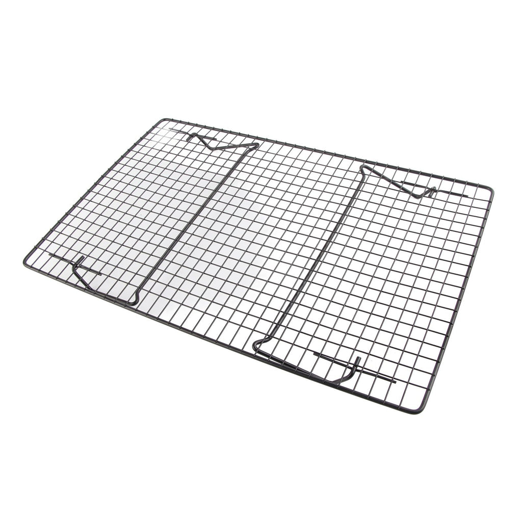 Cooling Rack Iron Bread Cookie Cake Cooling Net Oven Accessories for Dessert Coffee Shop Bakery Black