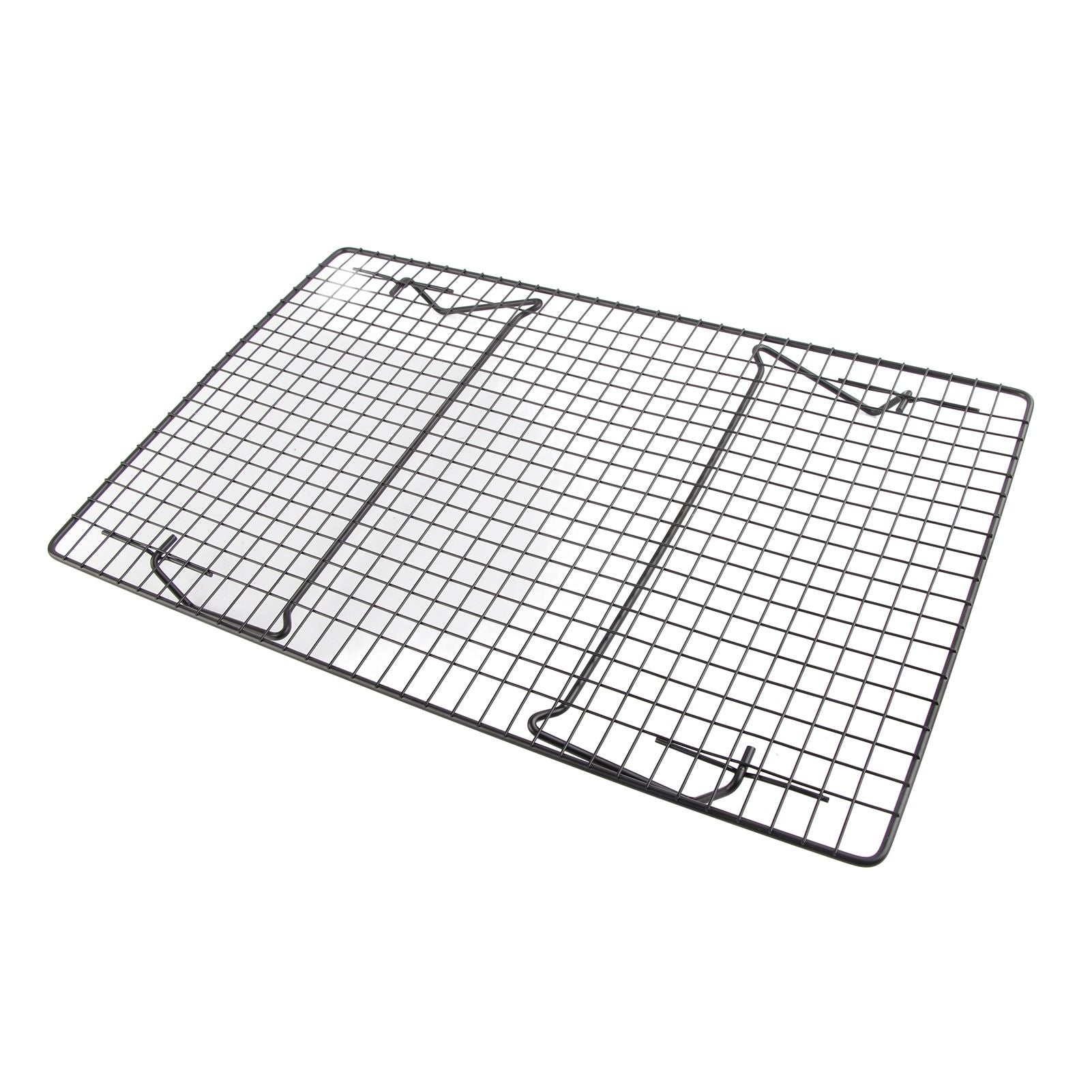 Cooling Rack Iron Bread Cookie Cake Cooling Net Oven Accessories for Dessert Coffee Shop Bakery Black