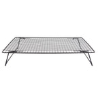 Cooling Rack Iron Bread Cookie Cake Cooling Net Oven Accessories for Dessert Coffee Shop Bakery Black