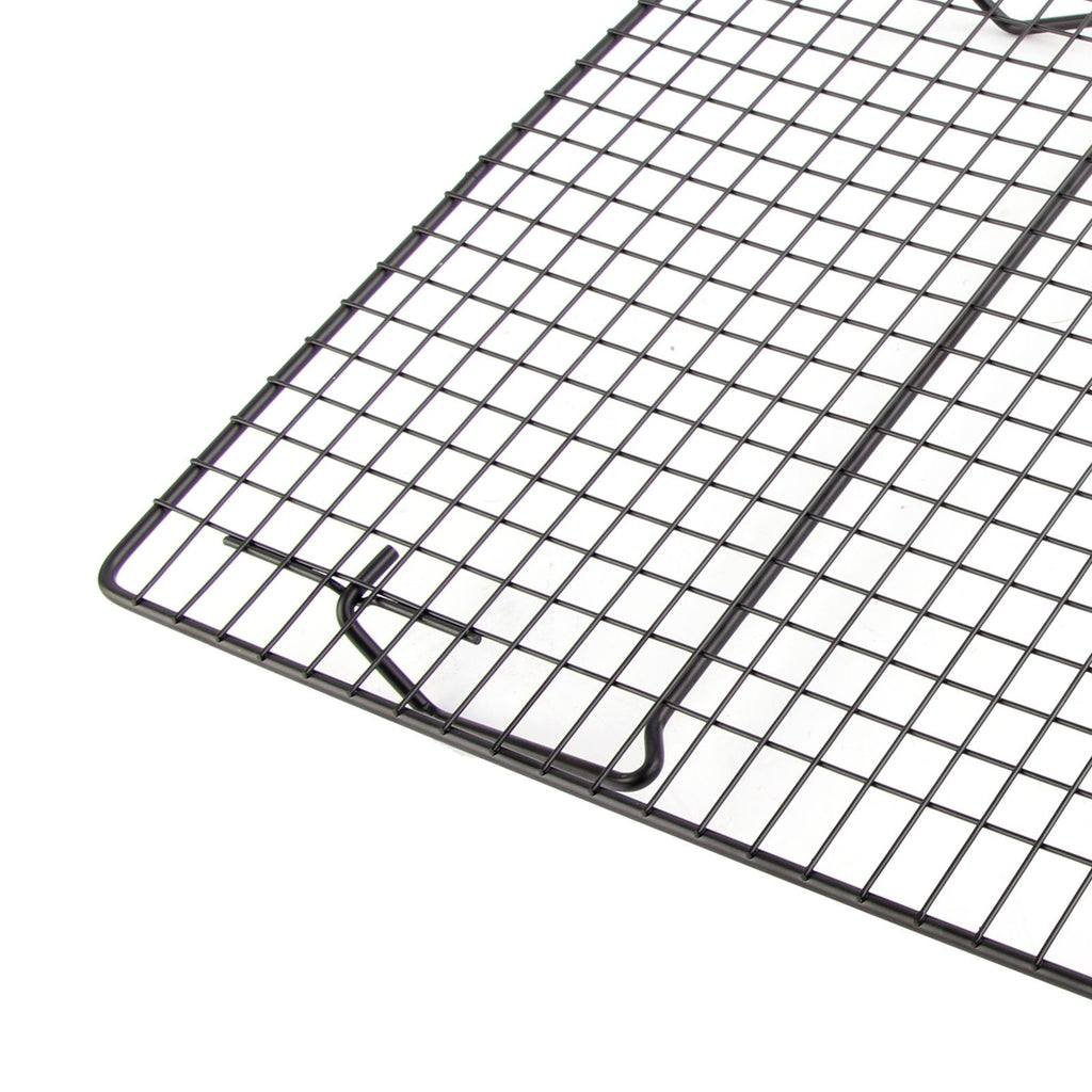 Cooling Rack Iron Bread Cookie Cake Cooling Net Oven Accessories for Dessert Coffee Shop Bakery Black
