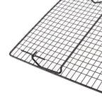 Cooling Rack Iron Bread Cookie Cake Cooling Net Oven Accessories for Dessert Coffee Shop Bakery Black