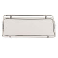 Large Rectangle Tray Stainless Steel Home Living Room Commercial Dishes Tray for Coffee Water Cups Fruit