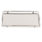 Large Rectangle Tray Stainless Steel Home Living Room Commercial Dishes Tray for Coffee Water Cups Fruit