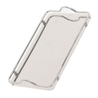 Large Rectangle Tray Stainless Steel Home Living Room Commercial Dishes Tray for Coffee Water Cups Fruit