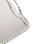 Large Rectangle Tray Stainless Steel Home Living Room Commercial Dishes Tray for Coffee Water Cups Fruit