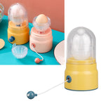Egg Scrambler Shaker Manual Home Egg Spinner Egg Yolk White Mixer Golden Egg Maker Yellow