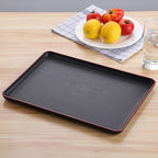 3 Pcs Serving Tray Rectangular Fast Food Tray Multipurpose For Kitchen Restaurant Hotel 30x20cm/11.81x7.87in