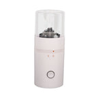Electric Coffee Grinder USB Charge Coarse and Fine Grinding Adjustable Small Auto Coffee Beans Mill White for Home