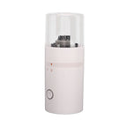 Electric Coffee Grinder USB Charge Coarse and Fine Grinding Adjustable Small Auto Coffee Beans Mill White for Home