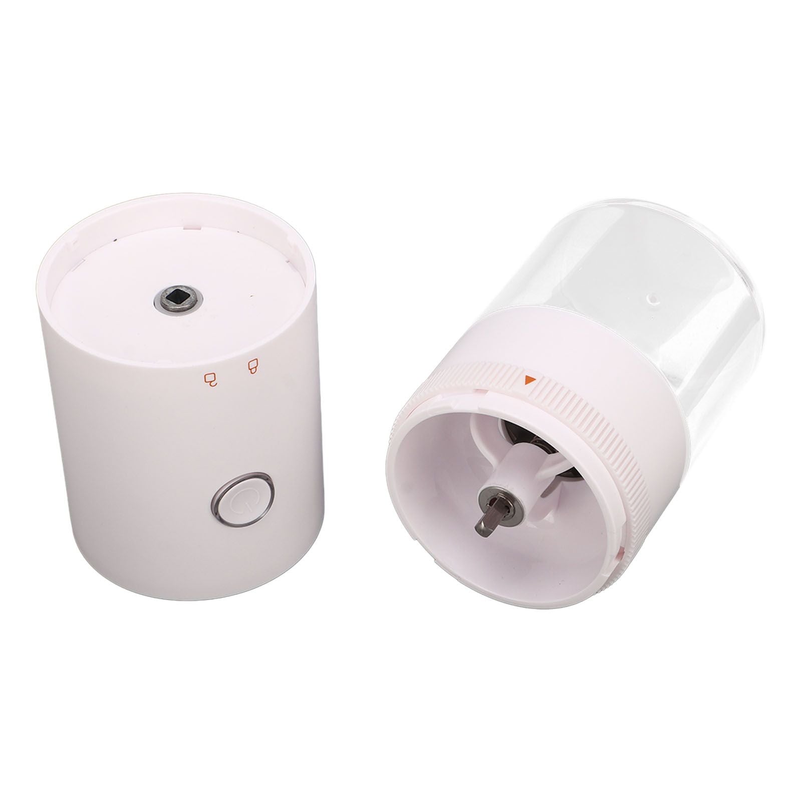 Electric Coffee Grinder USB Charge Coarse and Fine Grinding Adjustable Small Auto Coffee Beans Mill White for Home