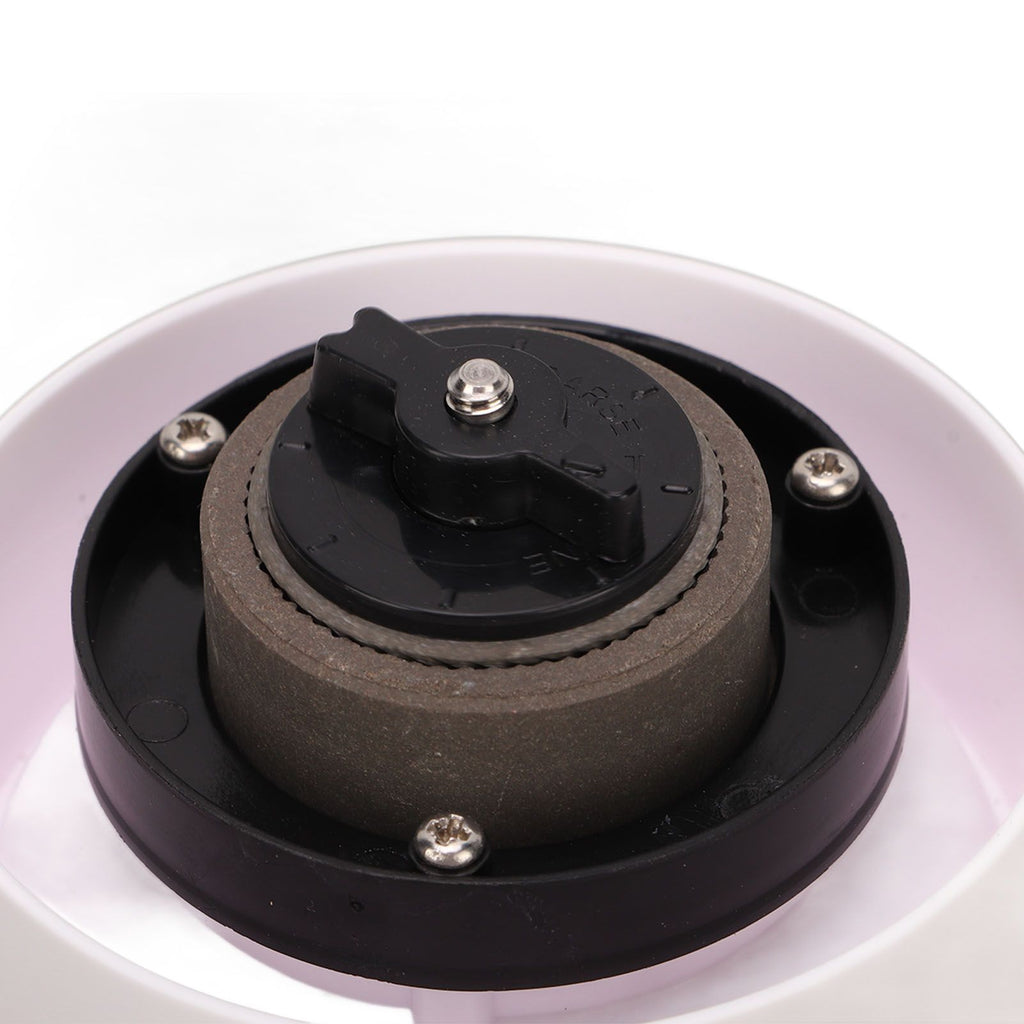 Electric Coffee Grinder USB Charge Coarse and Fine Grinding Adjustable Small Auto Coffee Beans Mill White for Home