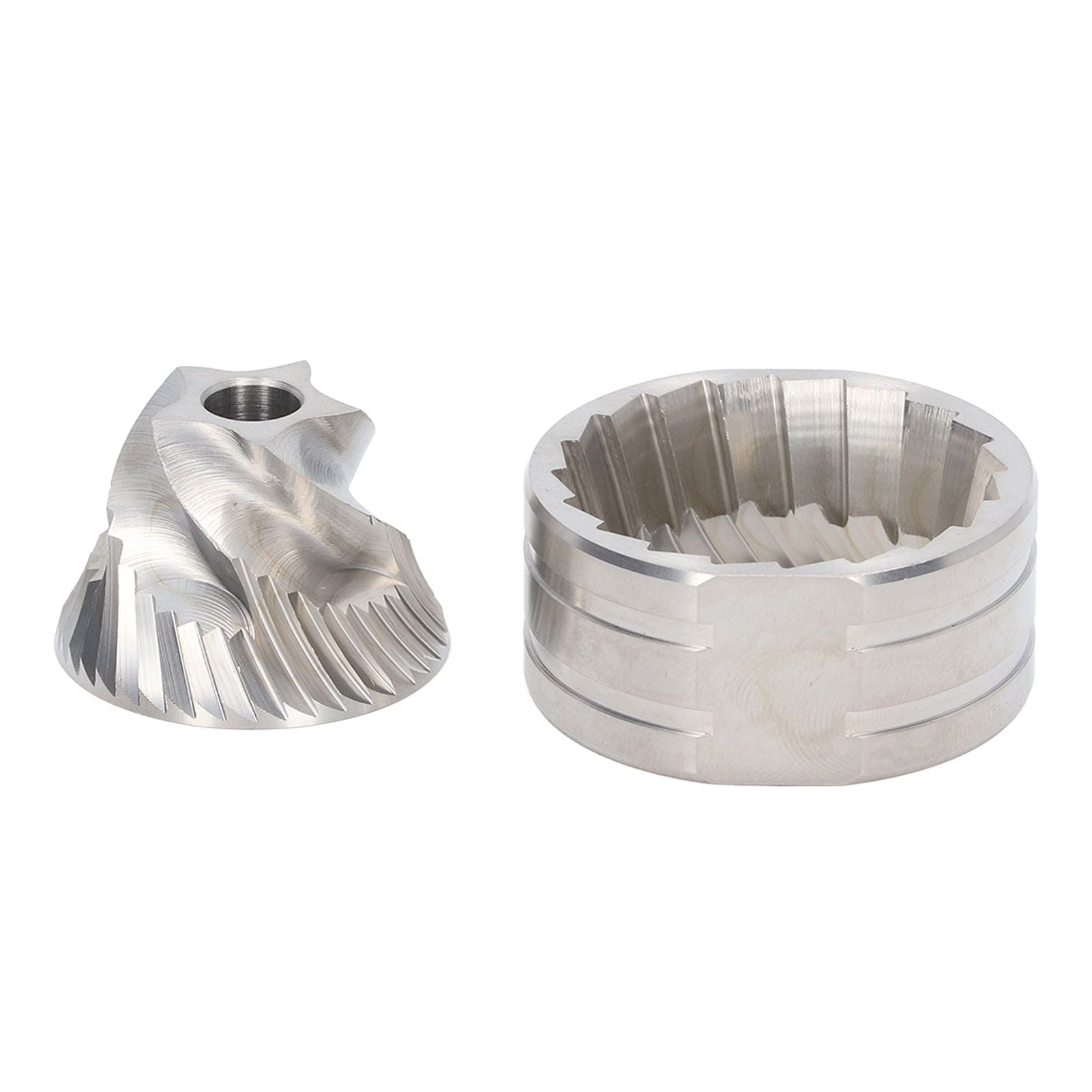 Coffee Grinder Disc Grinding Core 420 Stainless Steel Coffee Bean Grinding Disc Core Kit Five Star Cone