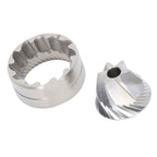Coffee Grinder Disc Grinding Core 420 Stainless Steel Coffee Bean Grinding Disc Core Kit Six Star Cone