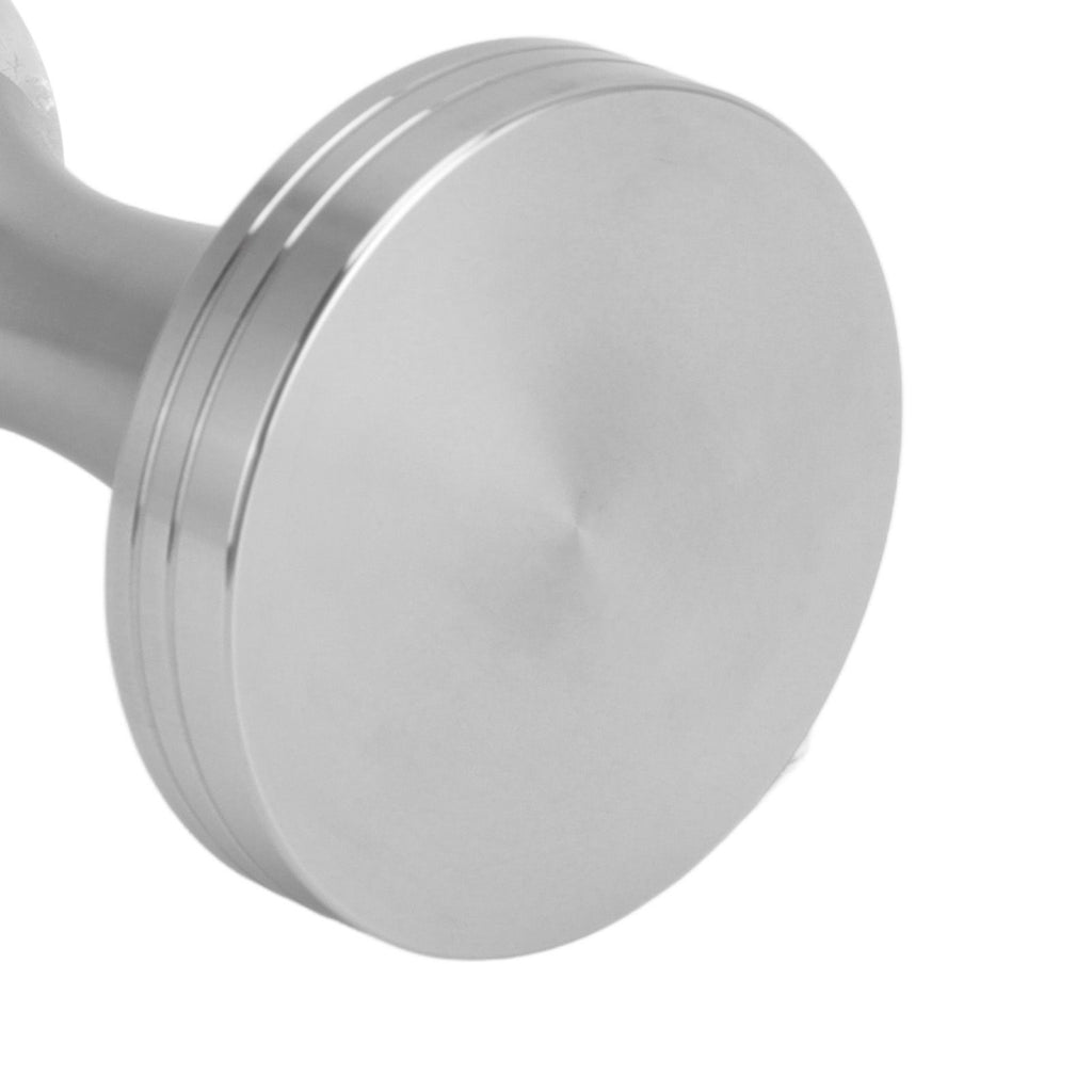 Crystal Ball Coffee Flat Tamper Stainless Steel Base Powder Hammer for Coffee Accessories Silver 51mm