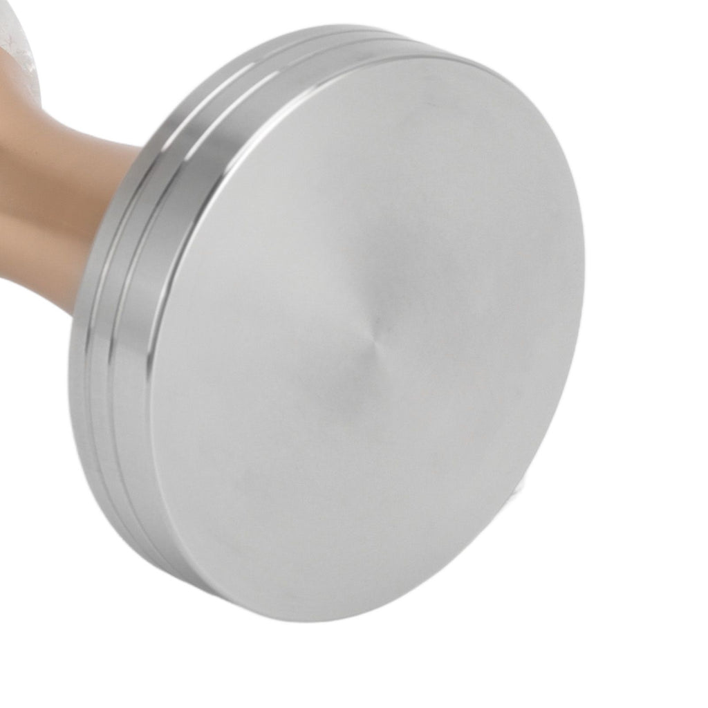 Crystal Ball Coffee Flat Tamper Stainless Steel Base Powder Hammer for Coffee Accessories Gold 51mm