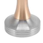 Crystal Ball Coffee Flat Tamper Stainless Steel Base Powder Hammer for Coffee Accessories Gold 51mm