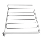 Wine Glass Holder Stainless Steel Punch Free Wine Glass Rack Under Cabinet for Home Goblet Storage