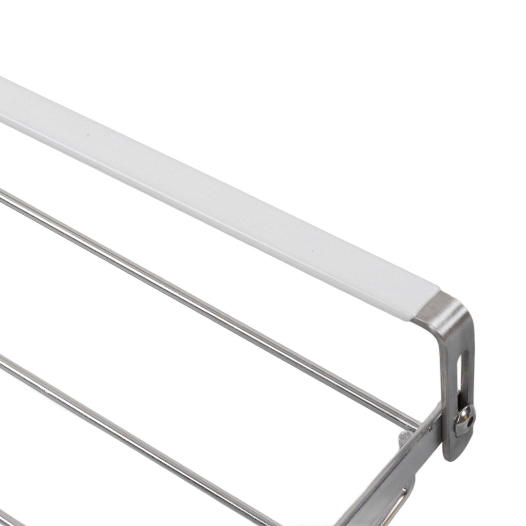 Wine Glass Holder Stainless Steel Punch Free Wine Glass Rack Under Cabinet for Home Goblet Storage