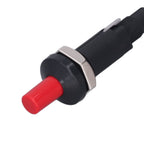2 Pcs Piezo Igniter 1 Out 2 Push Button with Ignition Needle Wire 1 Meter Piezoelectric Ignition for Fireplace Oven Heater Kitchen