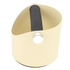 Coffee Knocking Slag Bucket Home Small Anti Slip Coffee Machine Grounds Box Powder Slag Recycling Bucket Yellow