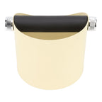 Coffee Knocking Slag Bucket Home Small Anti Slip Coffee Machine Grounds Box Powder Slag Recycling Bucket Yellow