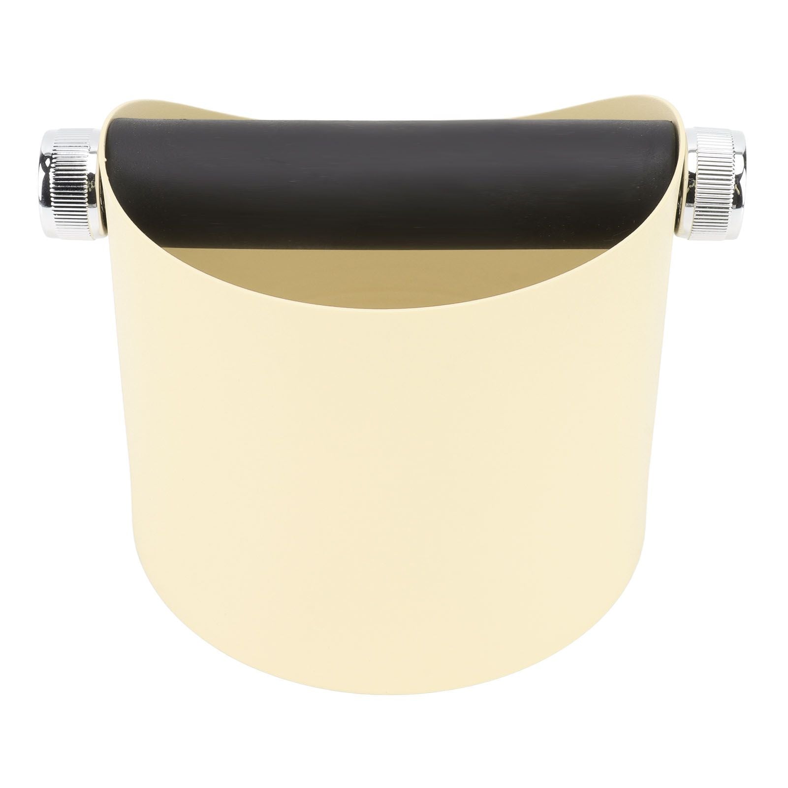 Coffee Knocking Slag Bucket Home Small Anti Slip Coffee Machine Grounds Box Powder Slag Recycling Bucket Yellow