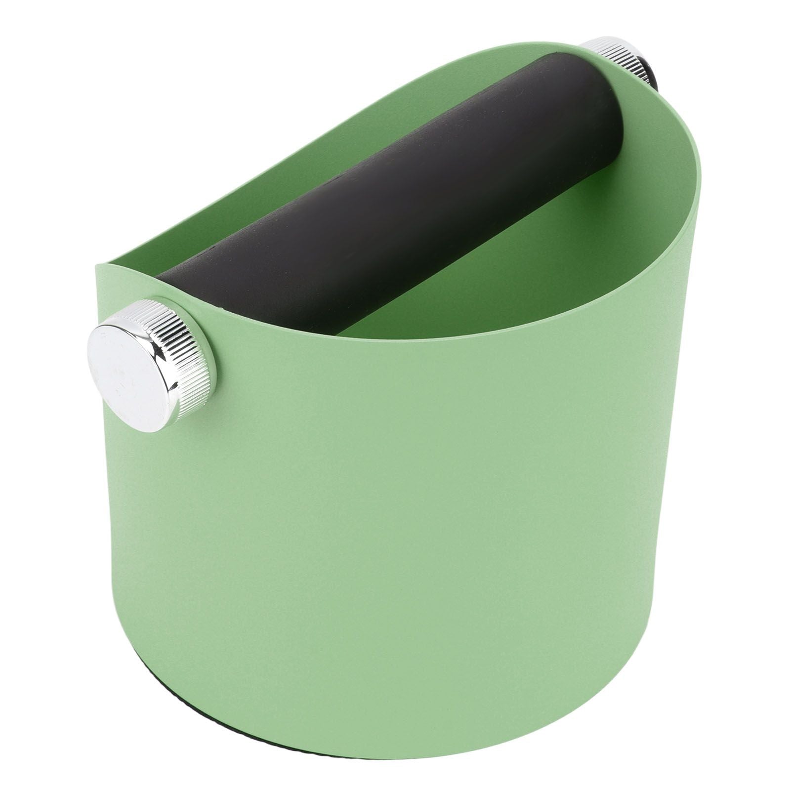 Coffee Knocking Slag Bucket Home Small Anti Slip Coffee Machine Grounds Box Powder Slag Recycling Bucket Green