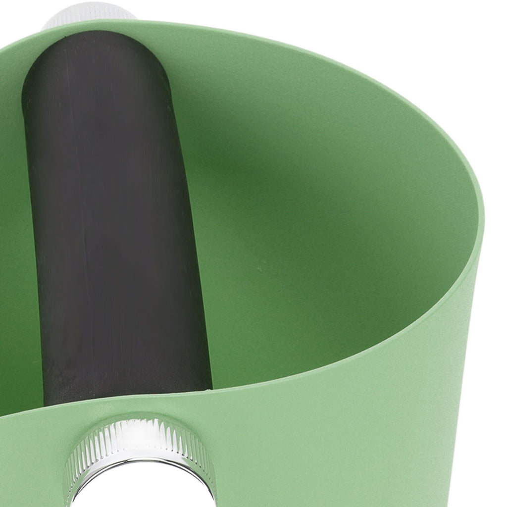 Coffee Knocking Slag Bucket Home Small Anti Slip Coffee Machine Grounds Box Powder Slag Recycling Bucket Green