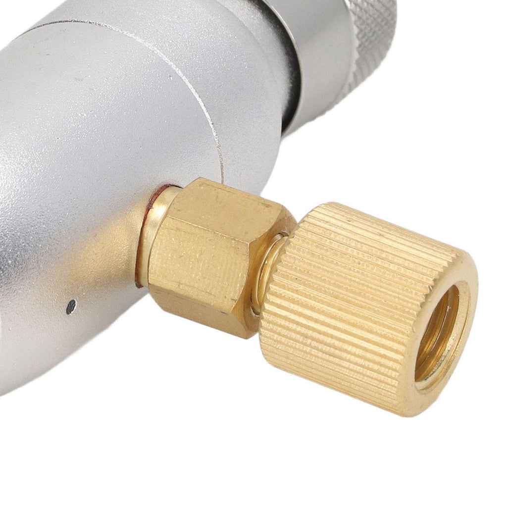 Stainless Steel Homebrew Gas Regulator Beer Keg Pressure Regulator for Homebrew Wine