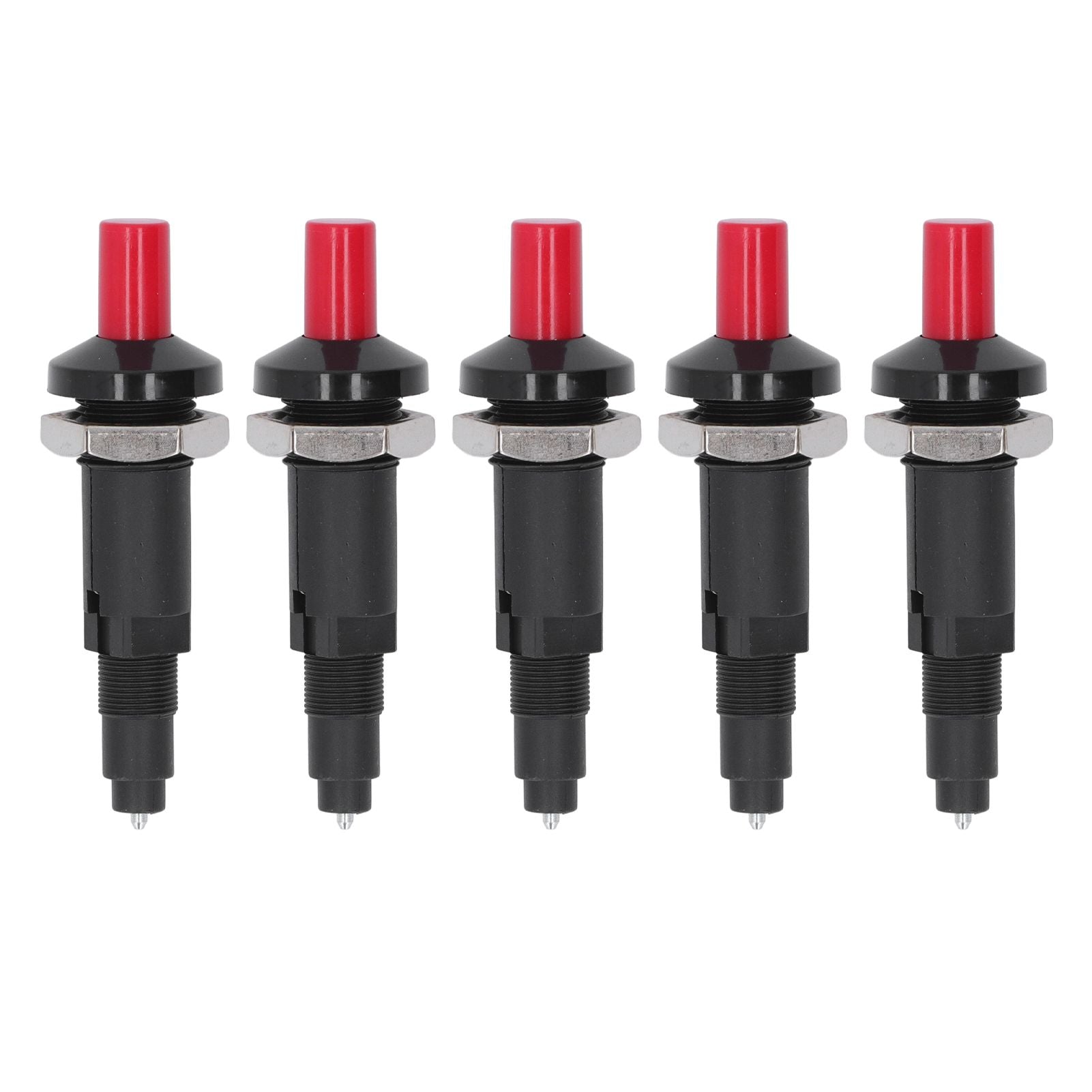 5pcs Piezo Spark Ignition One Outlet Plug Push Button Igniter Kitchen Lighter Accessories Fits for Gas Heater