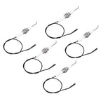 5pcs Spark Ignition Electrode Ceramic M10 Furnace Ignition Threaded Electrode for Push Button Piezo Igniter