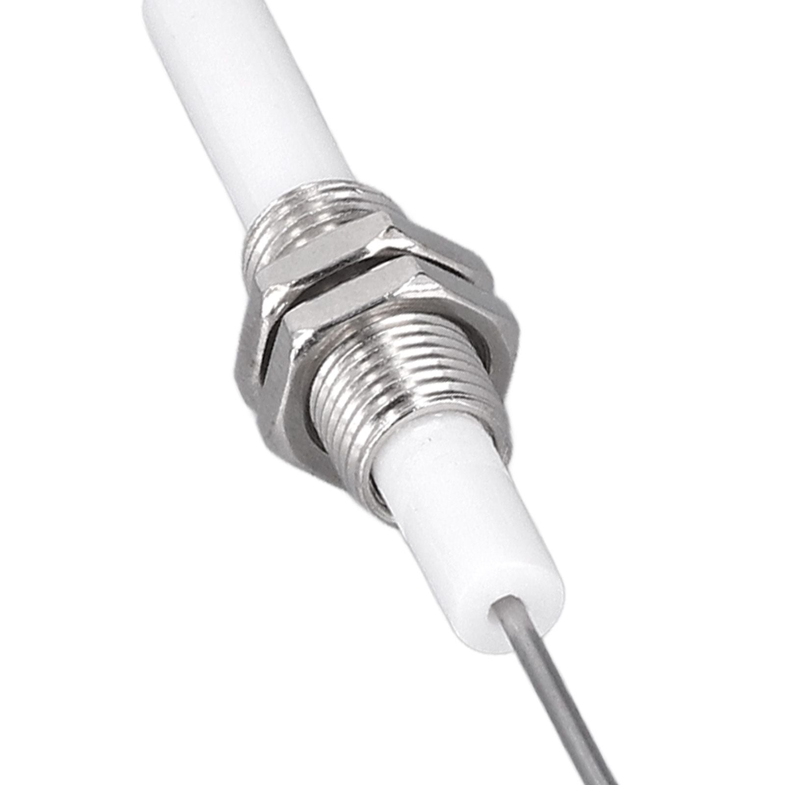 5pcs Spark Ignition Electrode Ceramic M10 Furnace Ignition Threaded Electrode for Push Button Piezo Igniter