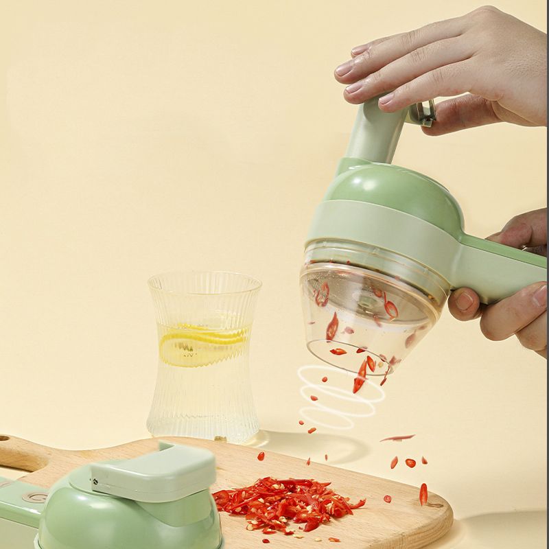 Garlic Chopper Electric Wireless Soft Handle Handheld Food Chopper for Home Kitchen Type1