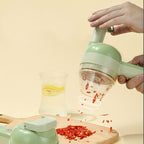 Garlic Chopper Electric Wireless Soft Handle Handheld Food Chopper for Home Kitchen Type1