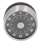Magnetic Timer Magnet Design Stainless Steel 70db Alert High Accuracy Visual Timer for Kitchen Cooking Management Black