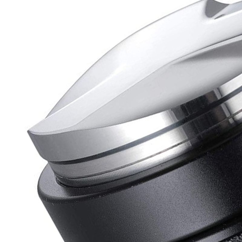 Coffee Leveler Stainless Steel Dual Head Dual Purpose Coffee Distributor for Home Cafe 53mm/2.1in