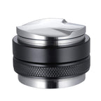 Coffee Leveler Stainless Steel Dual Head Dual Purpose Coffee Distributor for Home Cafe 58mm/2.3in
