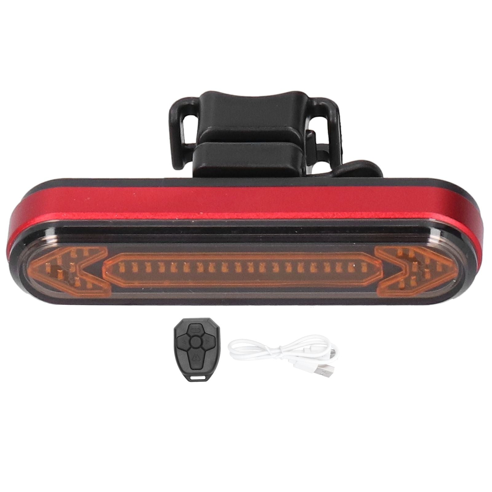 Bicycle Turn Signal Lamp USB Charging Wireless Remote Tail Light Mountain Bike Accessory
