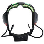 Night Vision Glasses with Light Adjustable Windproof Dustproof LED Glasses for Riding Skiing