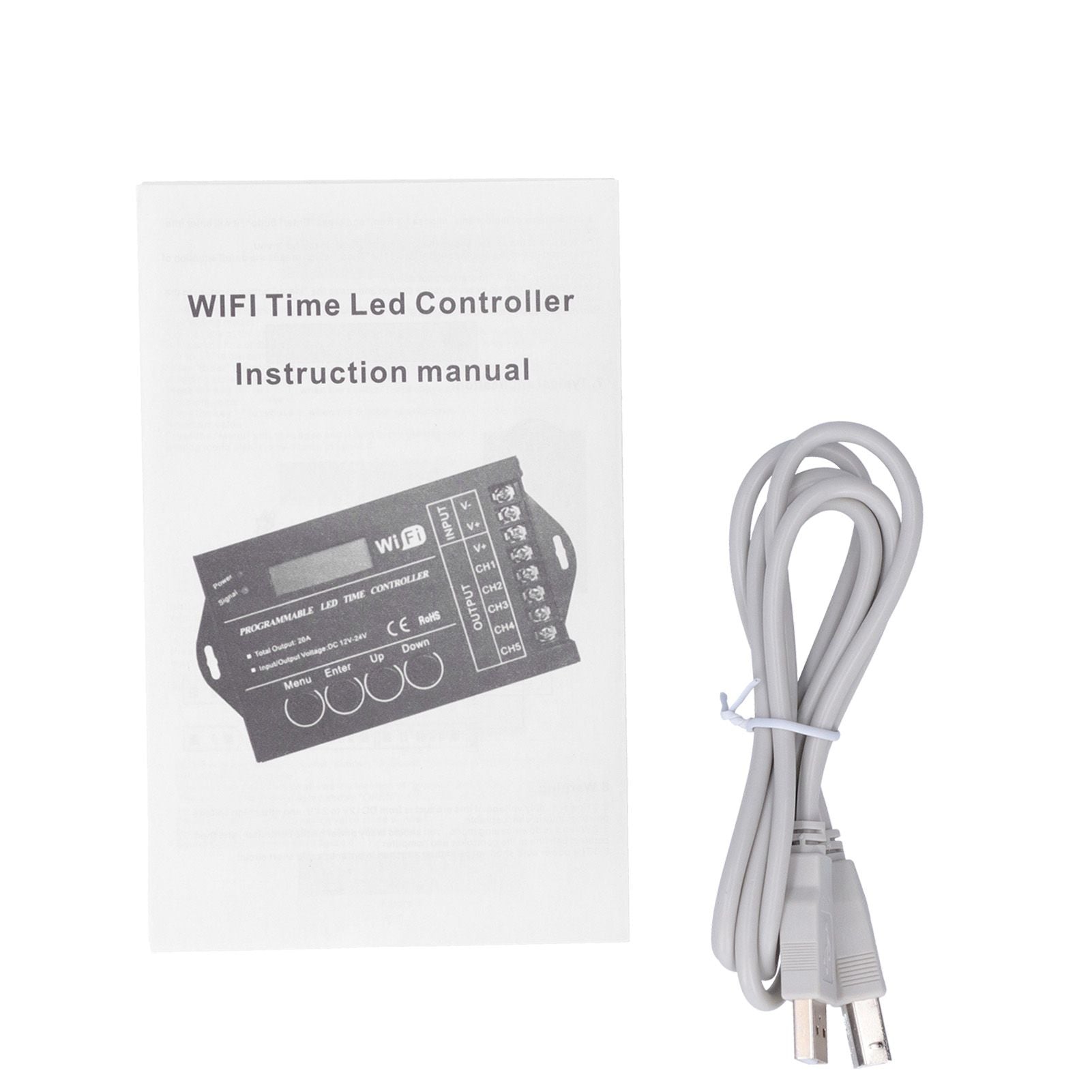 LED Light Controller Multifunctional WiFi Programmable Lamp Timing Switch Controller