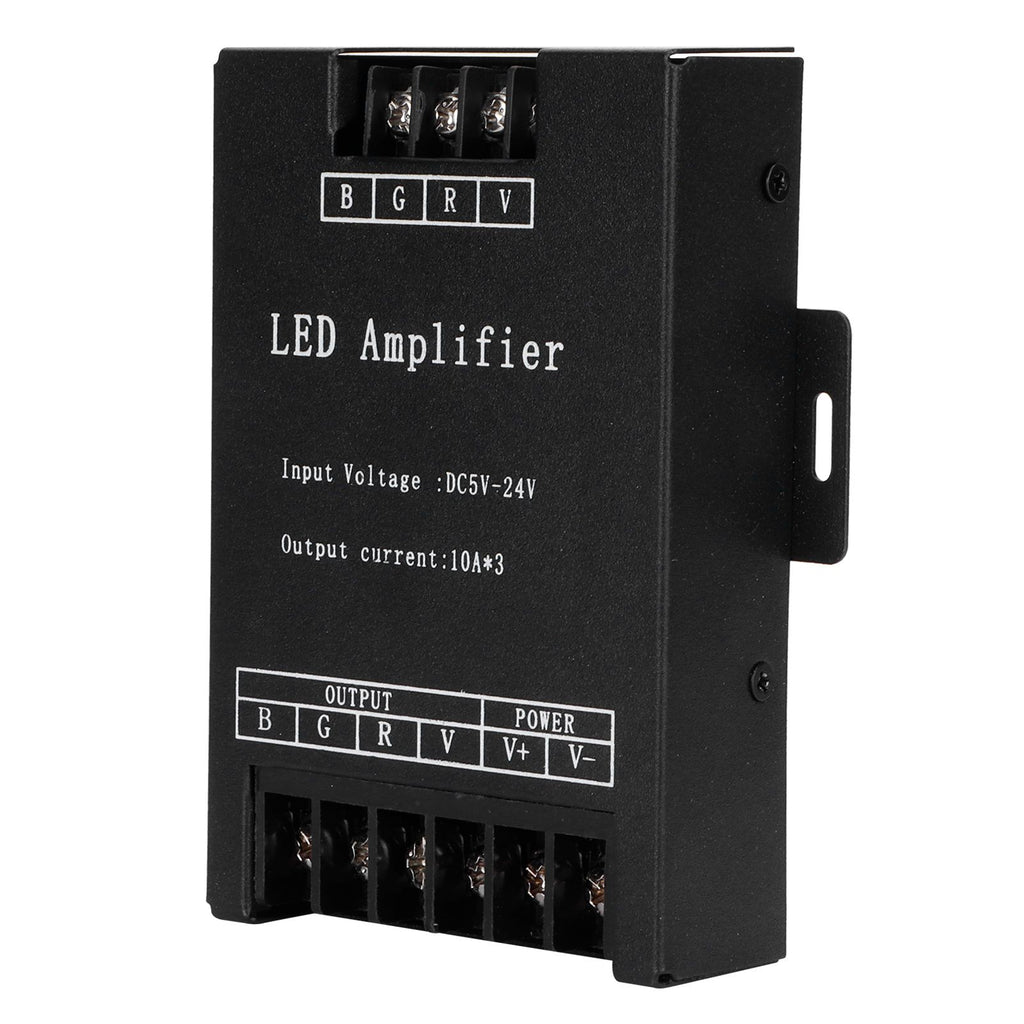 LED Signal Amplifier Lamp RGB Light Strip Power Controller Repeater Module DC5-24V