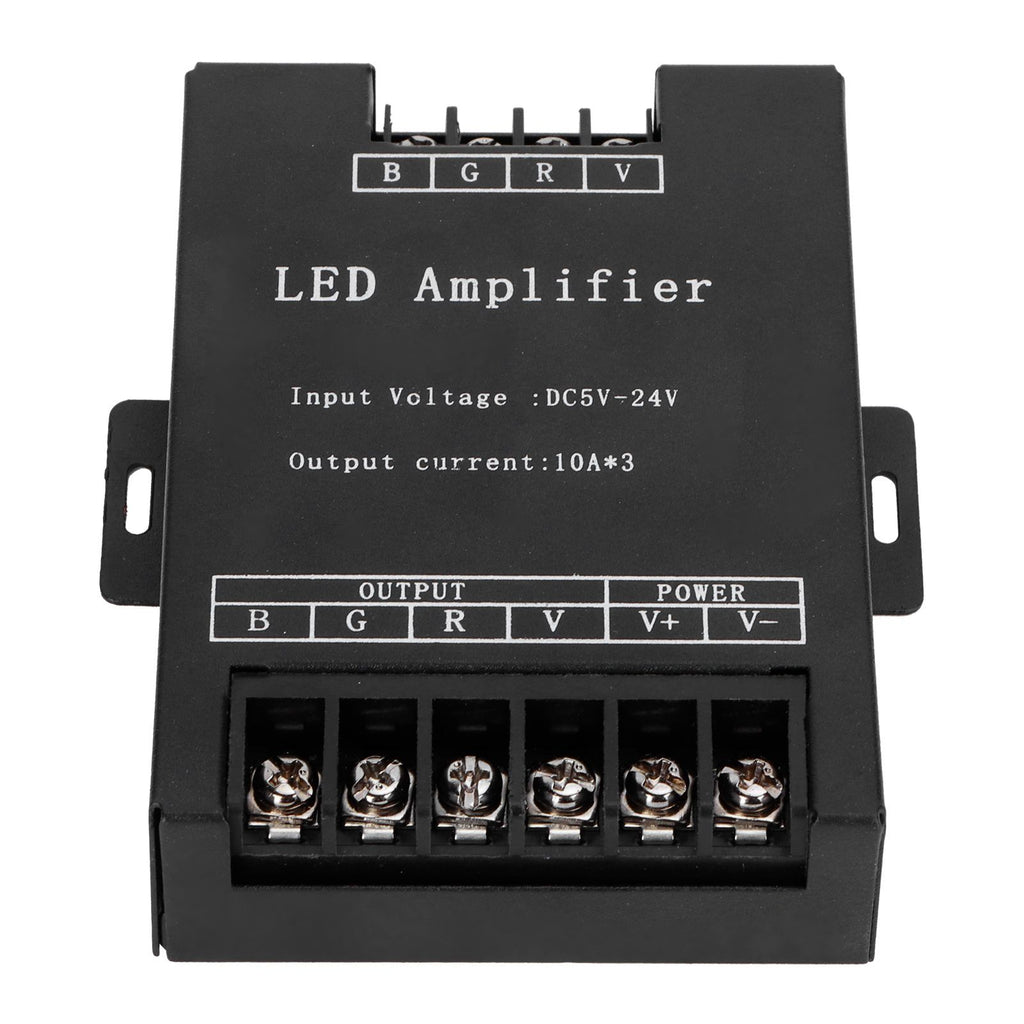 LED Signal Amplifier Lamp RGB Light Strip Power Controller Repeater Module DC5-24V