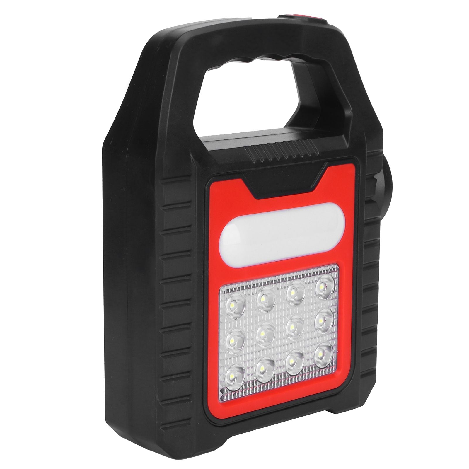 Solar Charging Handheld Flashlight USB Rechargeable Searchlight Reparing Inspection Torch