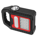 Solar Charging Handheld Flashlight USB Rechargeable Searchlight Reparing Inspection Torch
