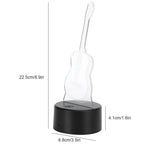 3D Guitar Night Light LED 7 Colors Nightlight Switch Desktop Lamp Home Decoration