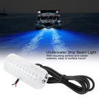 Underwater Ship Beam Light Stainless Steel 27LED Waterproof Marine Lamp 50W DC10-30V