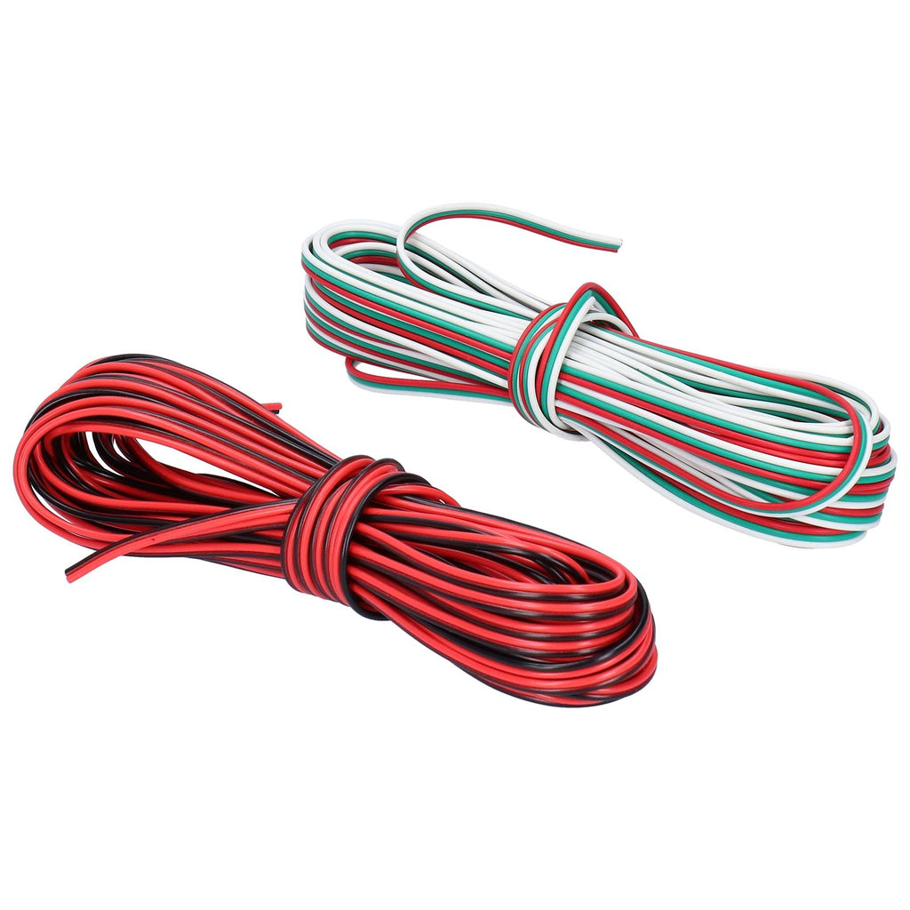 RGB Extension Connector Wire LED Strip Cable Connecting Cord 2Pin 3Pin Interface Lighting Parts