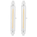 2Pcs R7S Light Bulb COB 15W Double Ended Light Source 118mm Flood Light Accessory 220VWarm White 3000K