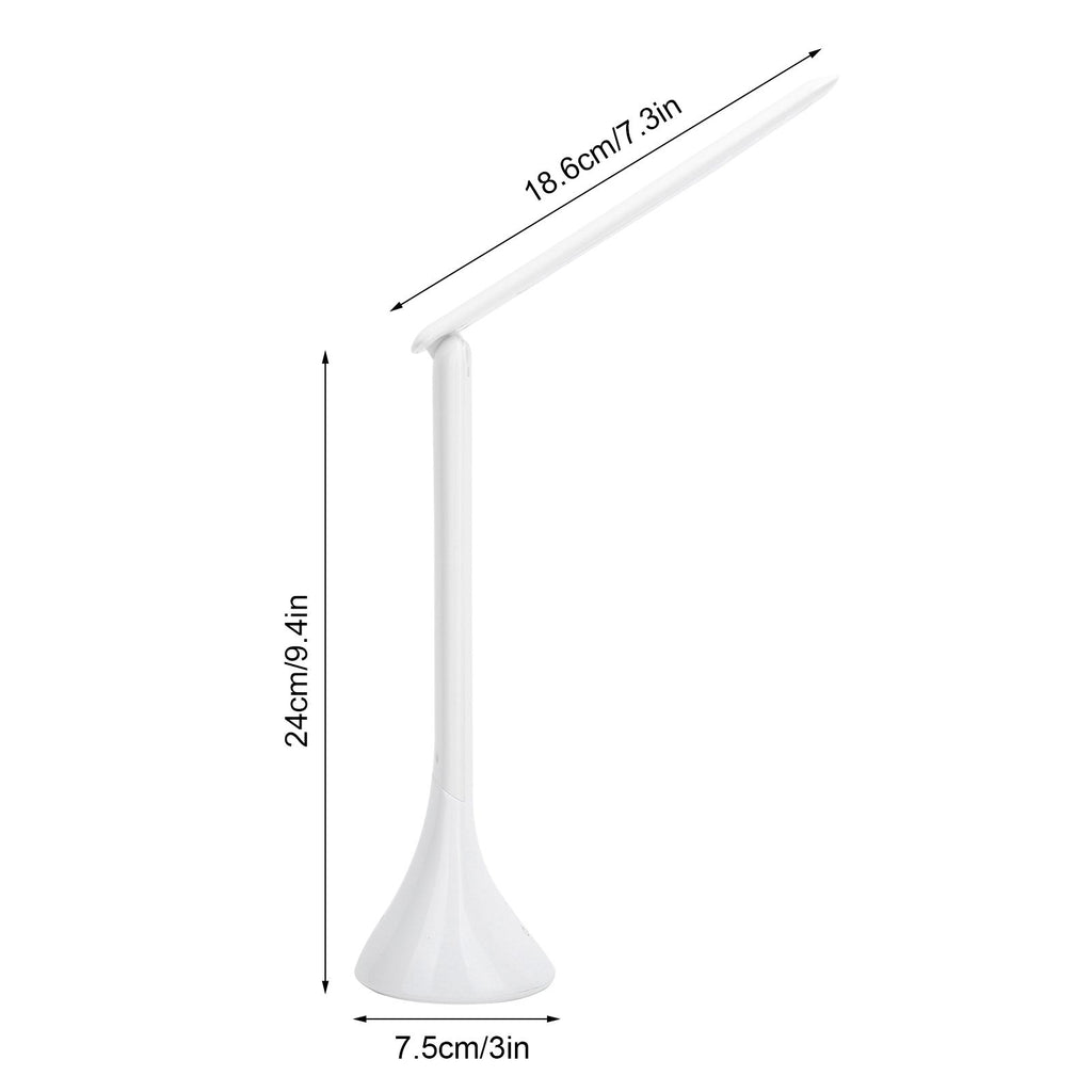 Portable LED Desk Lamp Cordless Battery Powered Reading Table Lamp Home Office Decoration